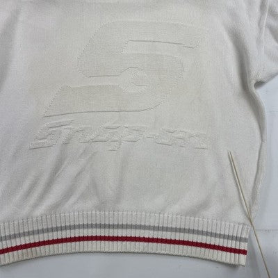 Vintage Tosani Snap-On Crewneck Sweater Size XL