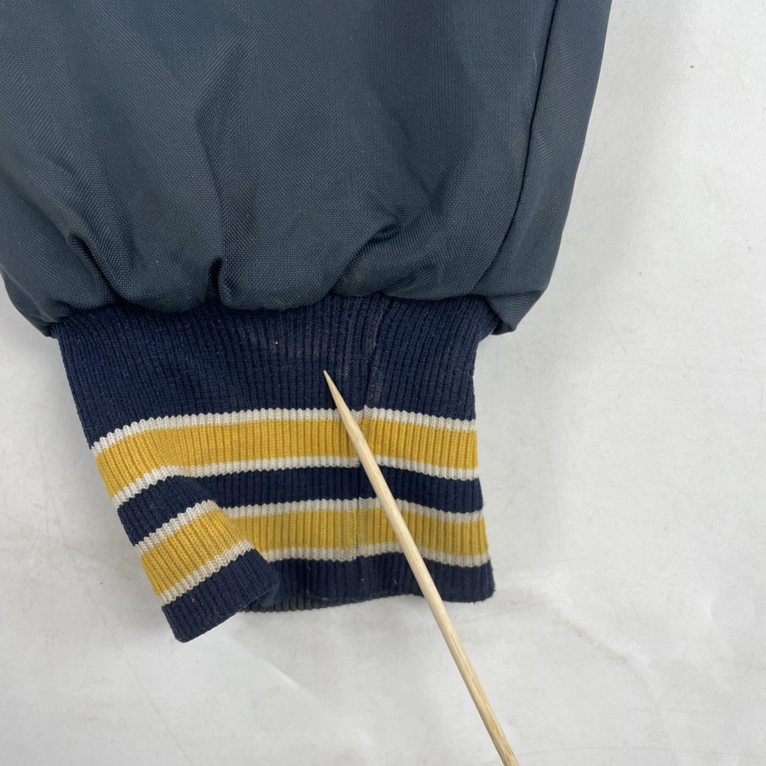 Vintage Line Backer Michigan Bell Bomber Jacket Size Large Chain Stitched