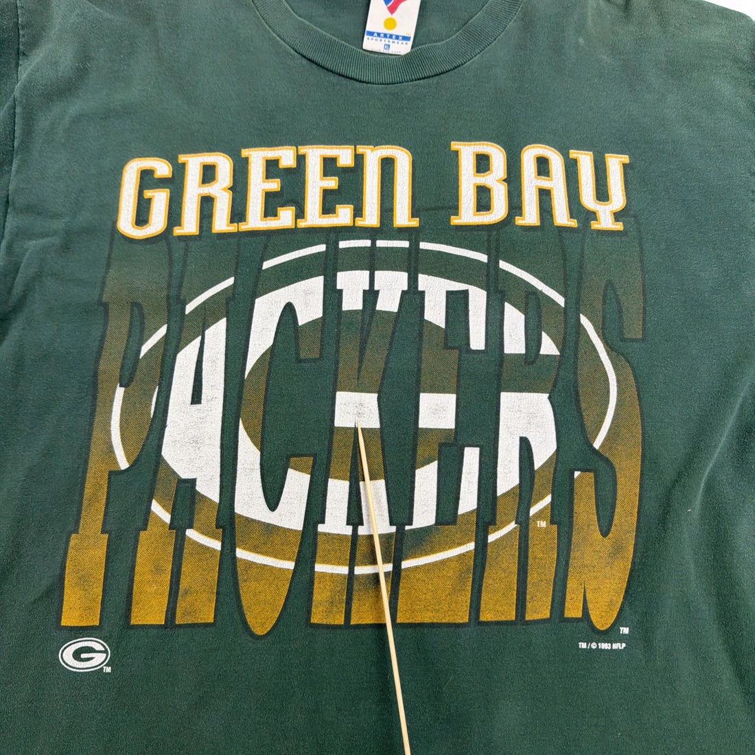 Vintage Green Bay Packers T-Shirt Size XL 90s NFL