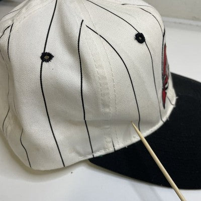 Vintage New Jersey Devils Snapback Hat Cap Pinstripe 90s NHL