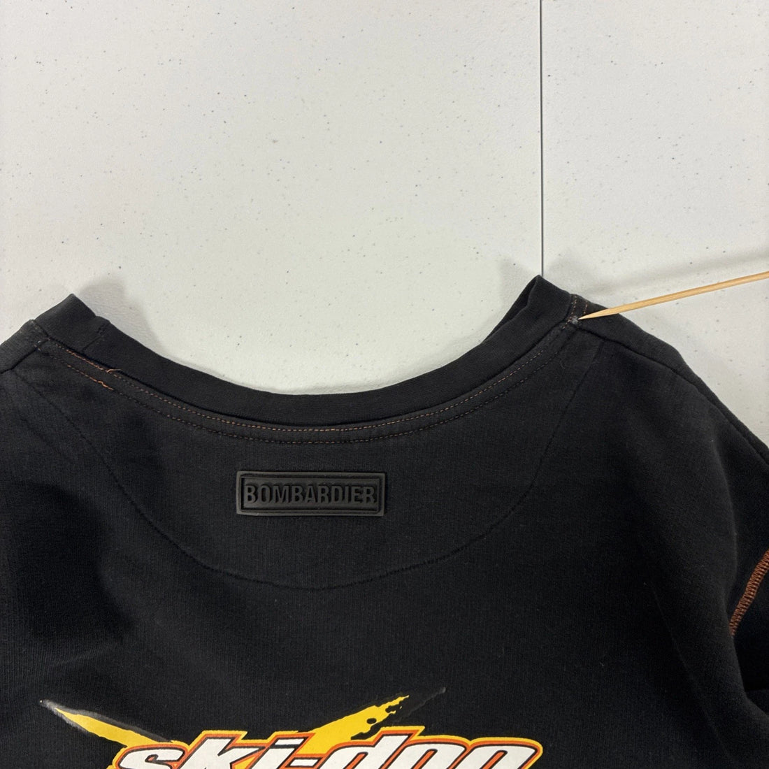 Ski Doo Team Flame Crewneck Sweatshirt Size XL Spell Out