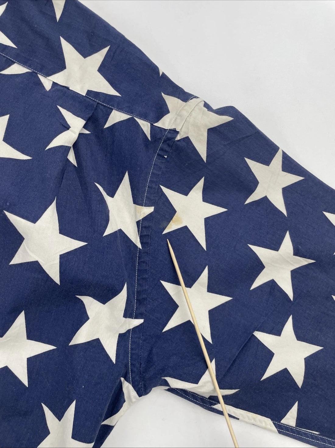 Tommy Hilfiger USA Flag Button Up Shirt Size XL America All Over Print