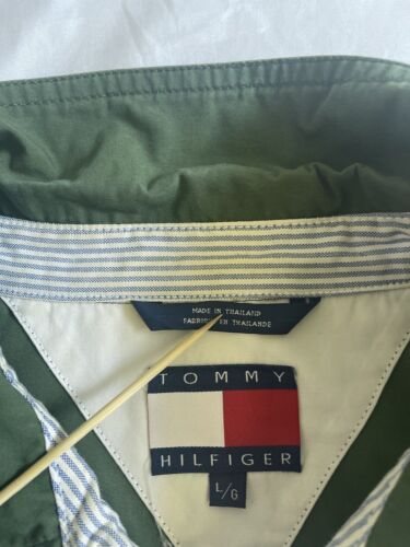 Vintage Tommy Hilfiger Harrington Jacket Size Large Striped