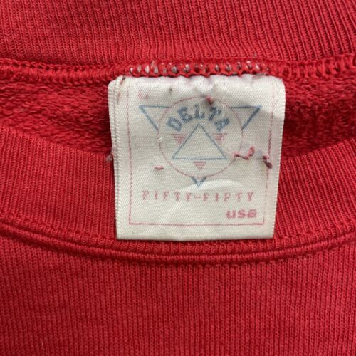 Vintage Wisconsin Badgers Crest Crewneck Sweatshirt Size Large 1989 80s NCAA