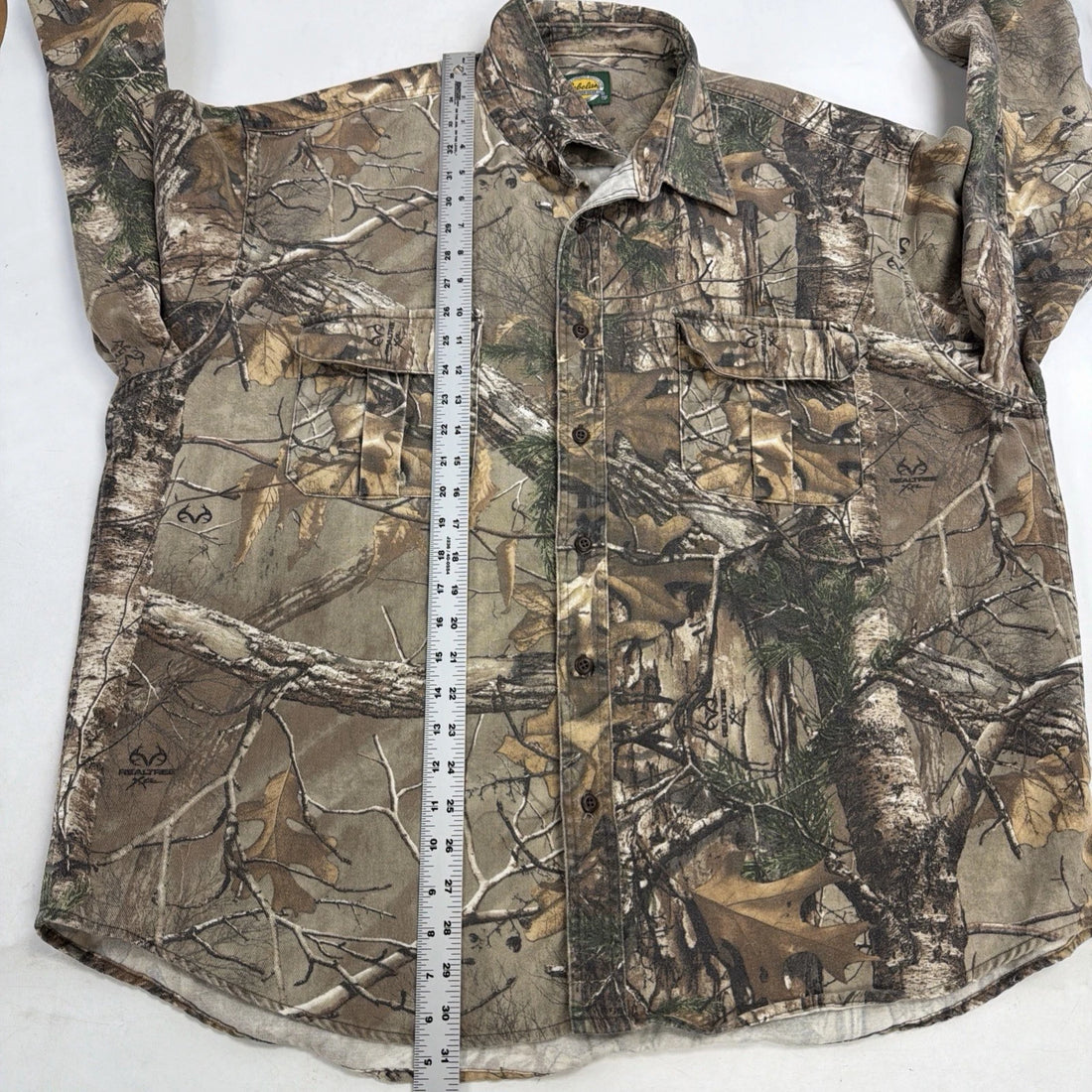 Cabela's Realtree Camo Button Up Shirt Size 2XL