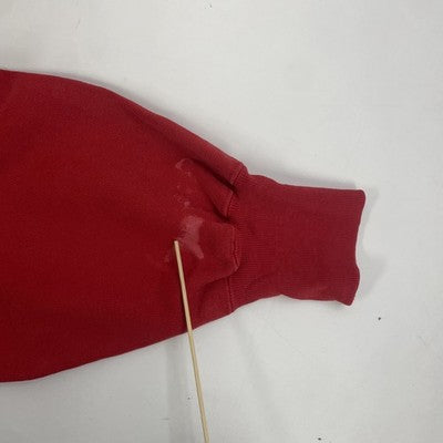 Vintage Penn Champion Reverse Weave Crewneck Sweatshirt Size XL Red 80s