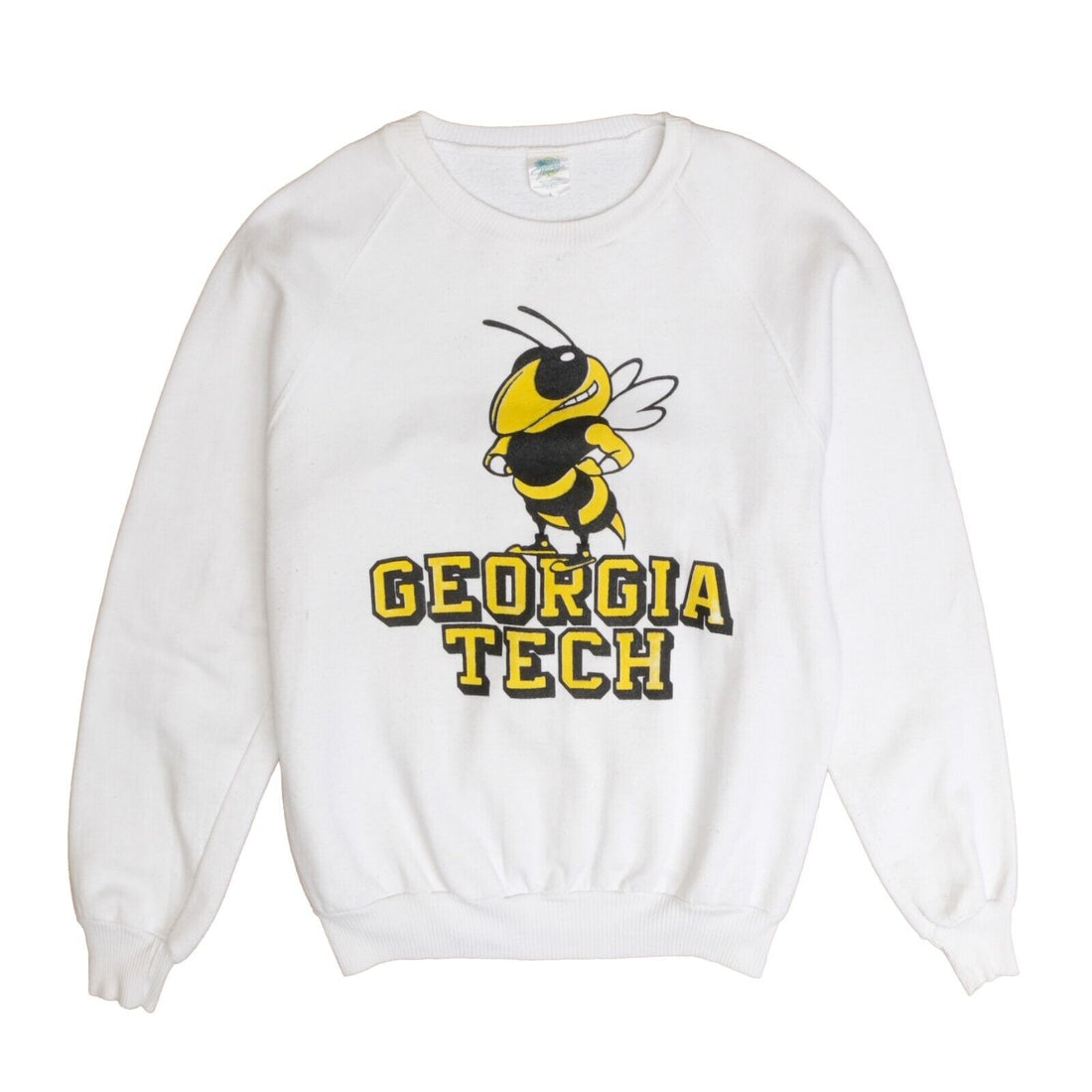 Vintage Georgia Tech Yellow Jackets Sweatshirt Crewneck Size Large NCAA