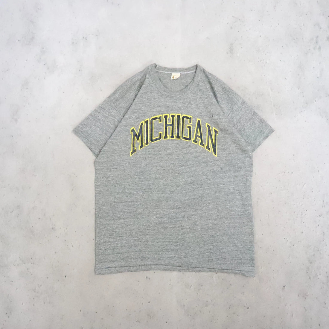 Vintage Michigan Wolverines Russell Athletic T-Shirt Size Large 70s NCAA