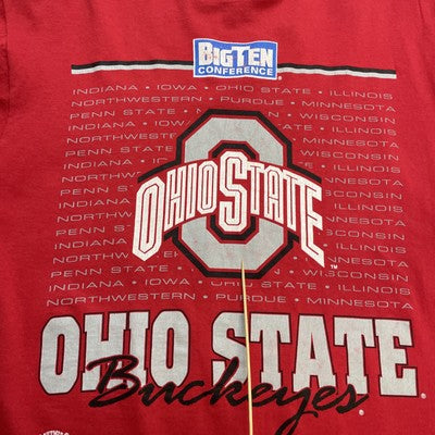 Vintage Ohio State Buckeyes Big Ten Conference T-Shirt Size Large NCAA