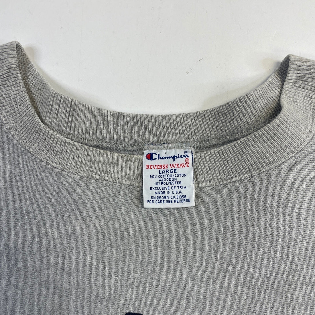 Vintage Nantucket Champion Reverse Weave Crewneck Sweatshirt Large 90s