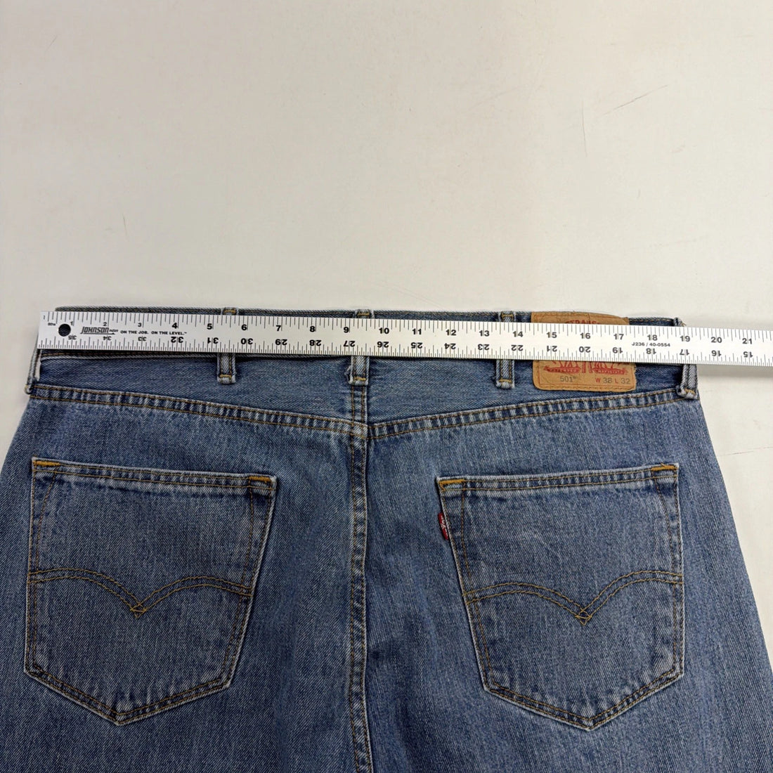 Levi Strauss & Co 501 Denim Jeans Pants Size 38 X 32