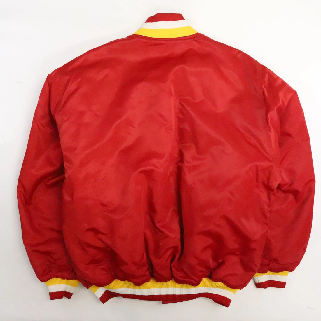 Vintage Atlanta Hawks Satin Bomber Jacket XL Hardwood Classics NBA
