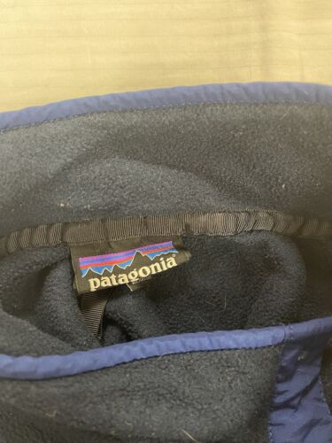 Patagonia Synchilla Snap-T Fleece Jacket Size Large Red Blue