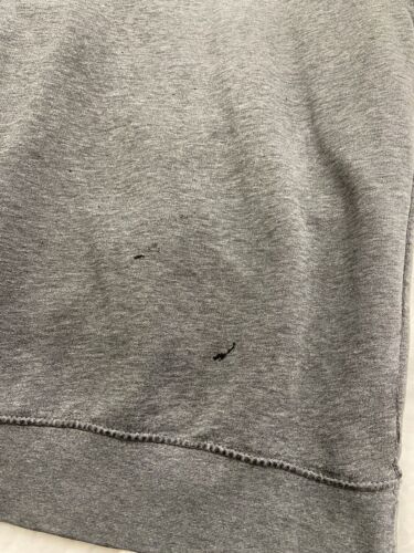 Vintage Nike Sweatshirt Crewneck Size Large Charcoal Embroidered Swoosh