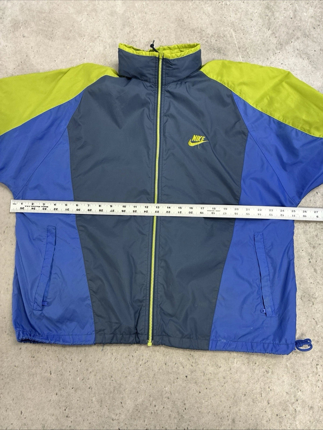 Vintage Nike Windbreaker Light Jacket Size Large 80s 90s