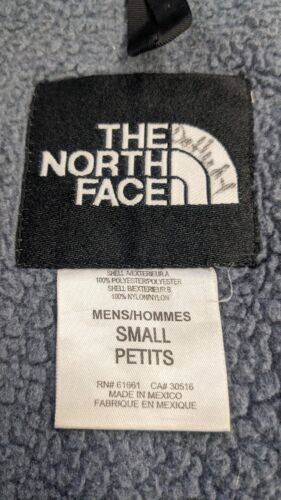 Vintage The North Face Denali Fleece Vest Jacket Small Gray