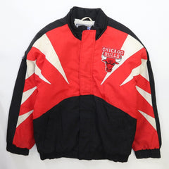 Vintage Chicago Bulls Apex One Puffer Jacket Size Small 90s