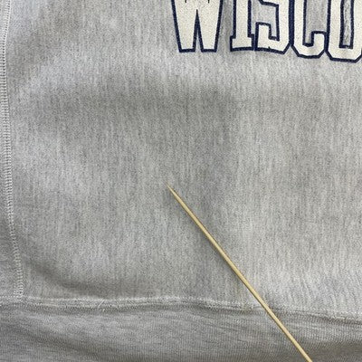 Vintage University Wisconsin Eau Claire Crewneck Sweatshirt Large Distressed