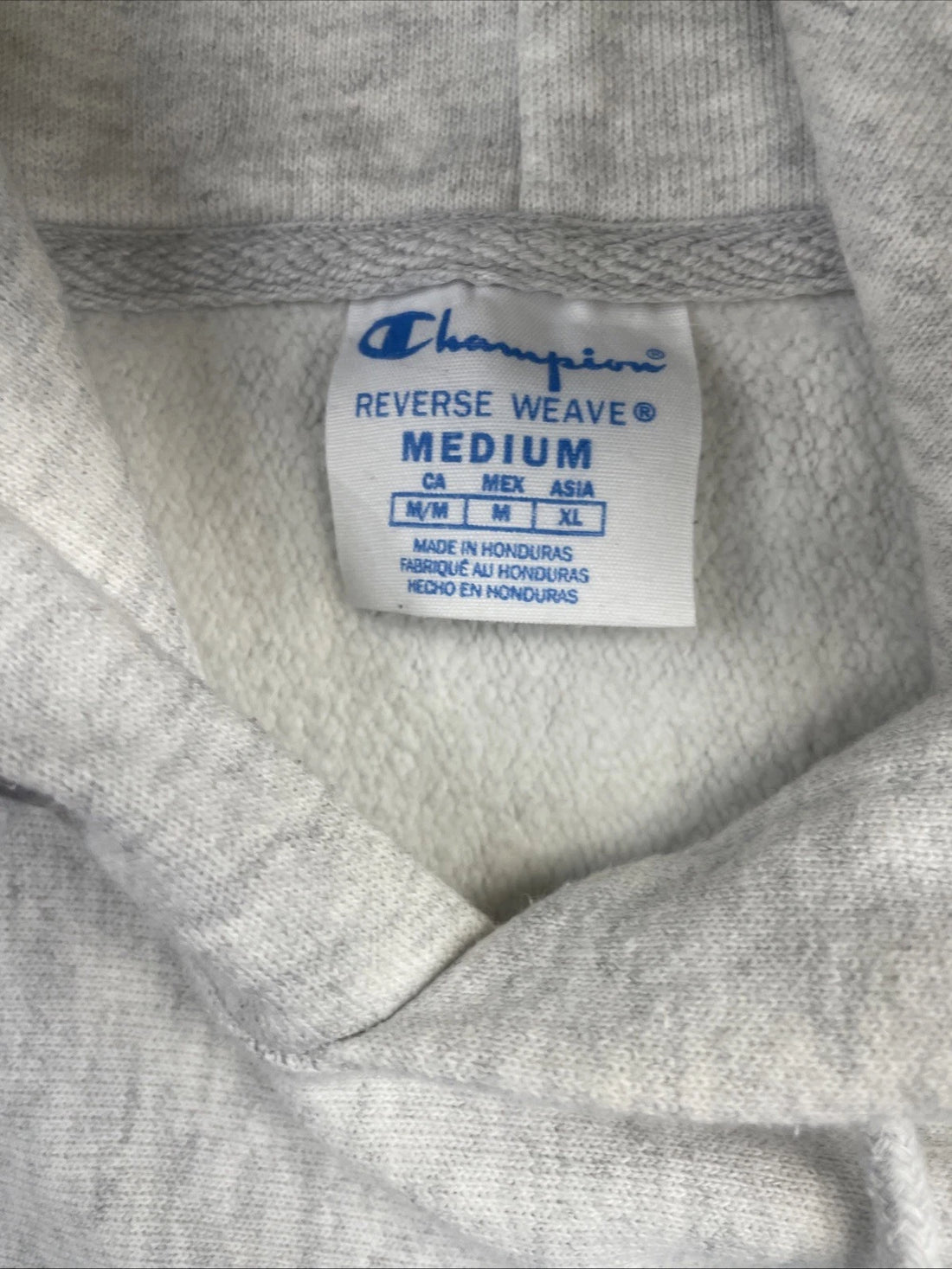 Rhode Island Champion Reverse Weave Sweatshirt Hoodie Size Medium