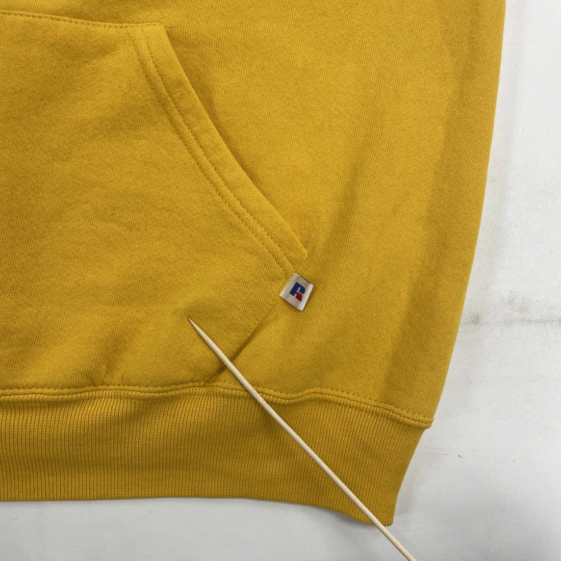 Vintage ECU Russell Athletic Sweatshirt Hoodie Size Medium Yellow