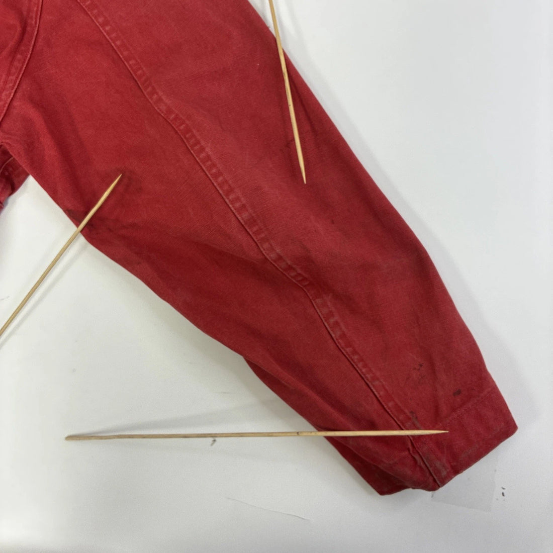 Vintage Red Hunting Field Coat Jacket Size Large