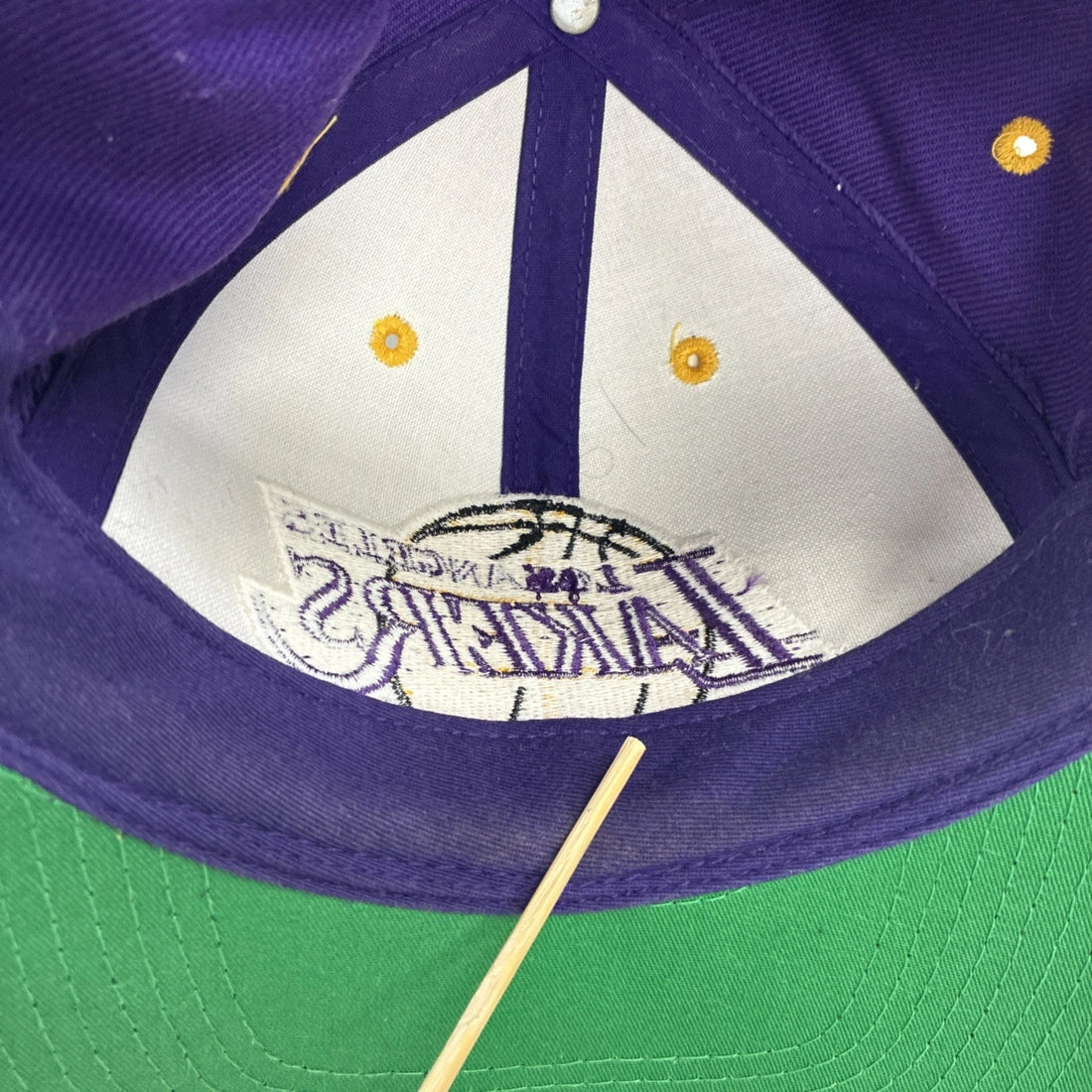 Vintage Los Angeles Lakers Wool Snapback Hat OSFA NBA