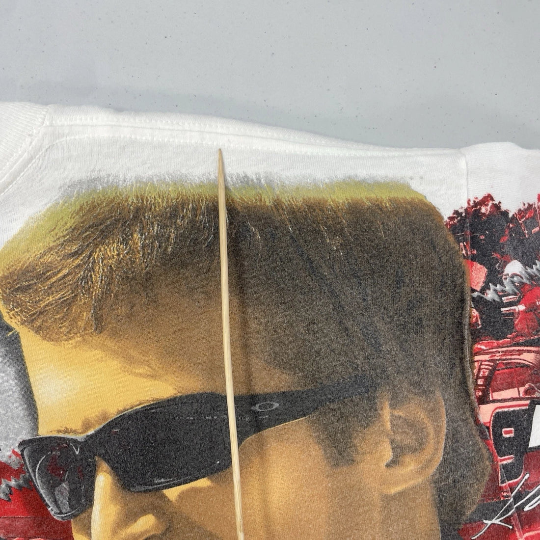 Kasey Kahne Dodge Racing T-Shirt Size Large All Over Print NASCAR