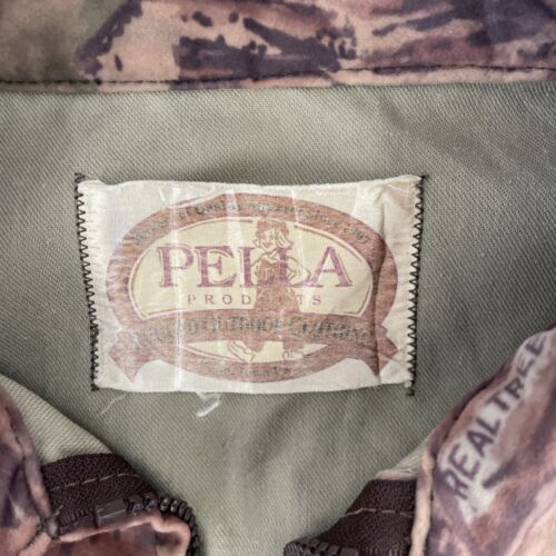 Vintage Pella Realtree Bomber Jacket Size Large