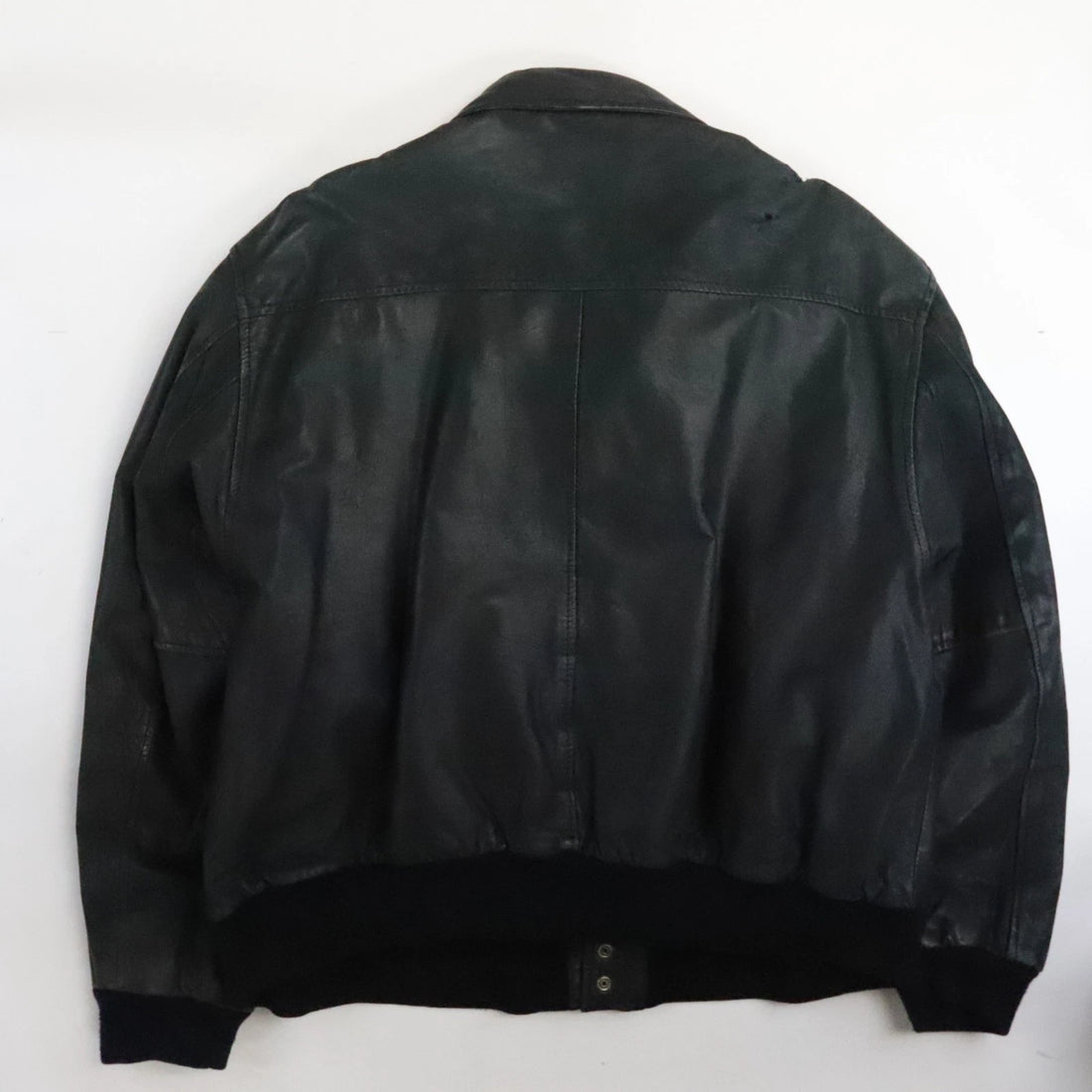 Vintage U2 Wear Me Out Leather Bomber Jacket Size 2XL