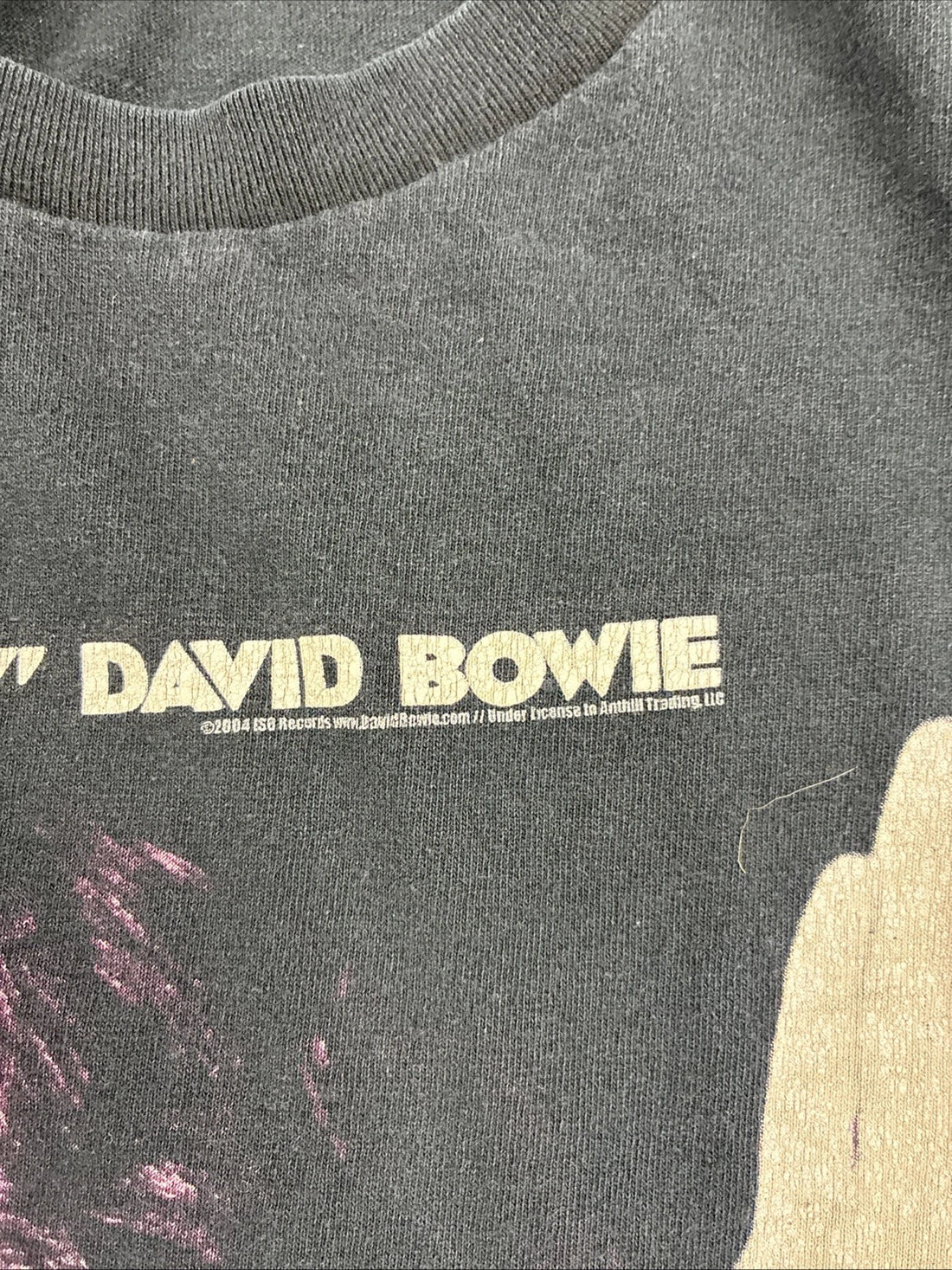 Vintage David Bowie Heroes T-Shirt Size XL 2004