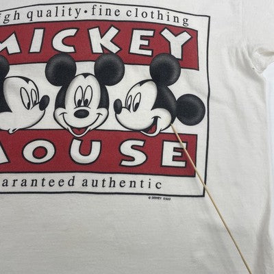 Vintage Mickey Mouse Disney T-Shirt Size XL White