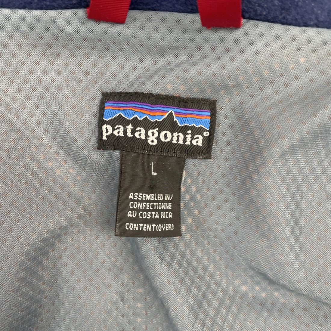 Vintage Patagonia Windbreaker Light Jacket Size Large Red