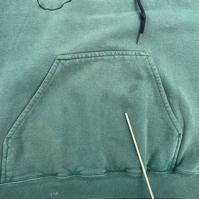Vintage Nike Sweatshirt Hoodie Size Medium Green Black