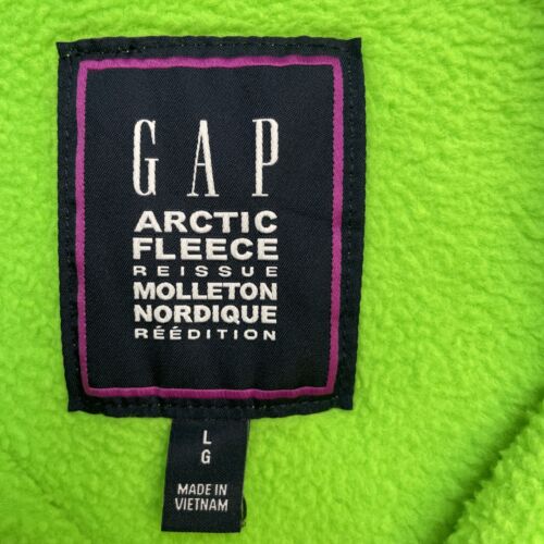 Gap Original Arctic Fleece Jacket Size Large Green