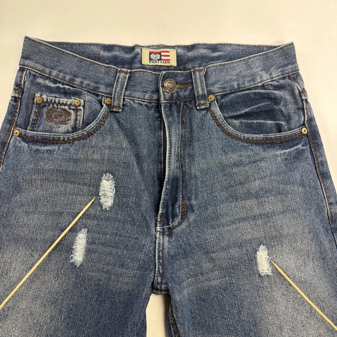 Phat Farm Denim Pants Size 32 Y2K