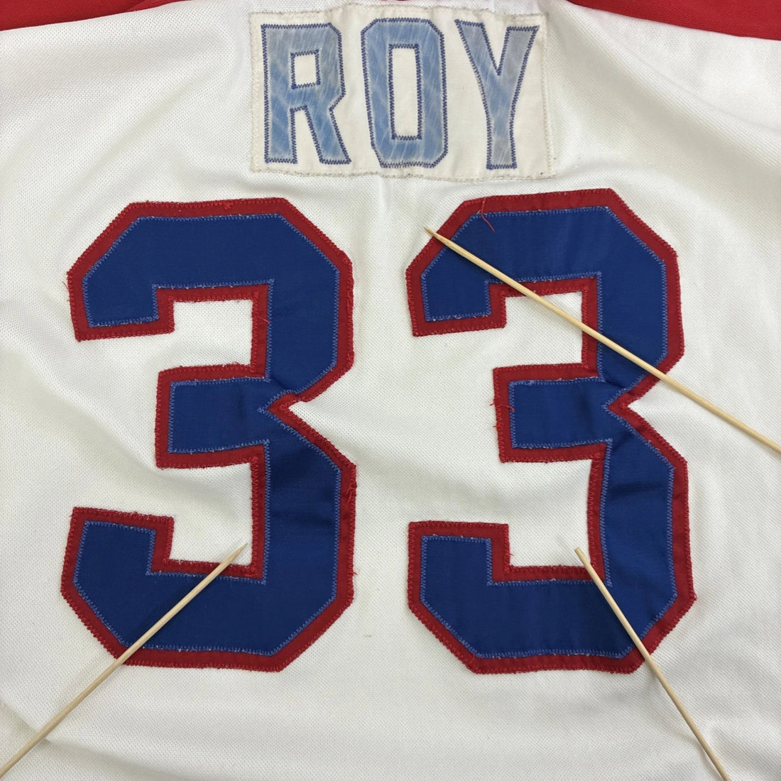 Vintage Montreal Canadiens Patrick Roy CCM Hockey Jersey Size XL 90s NHL