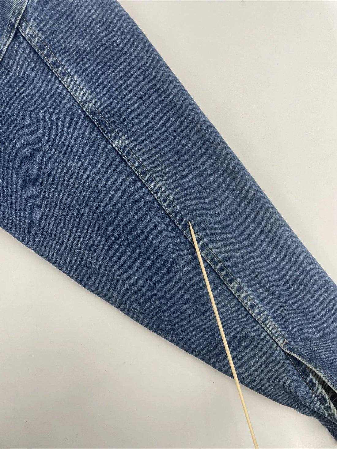 Vintage Denim Trucker Jacket Size Small Blue