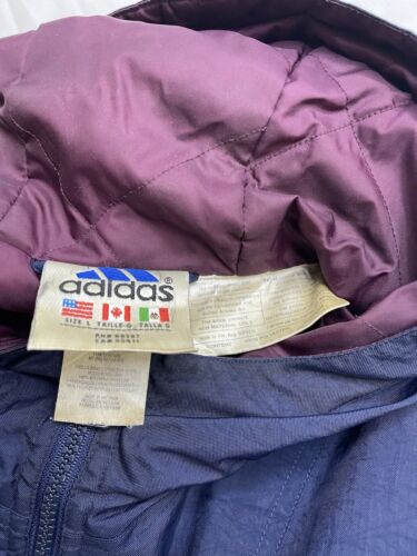 Vintage Adidas Puffer Jacket Size Large Insulated