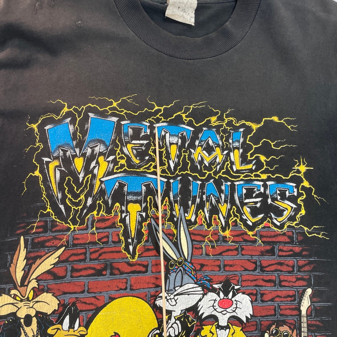 Vintage Looney Tunes Metal Tunes T-Shirt Size XL 1993 90s