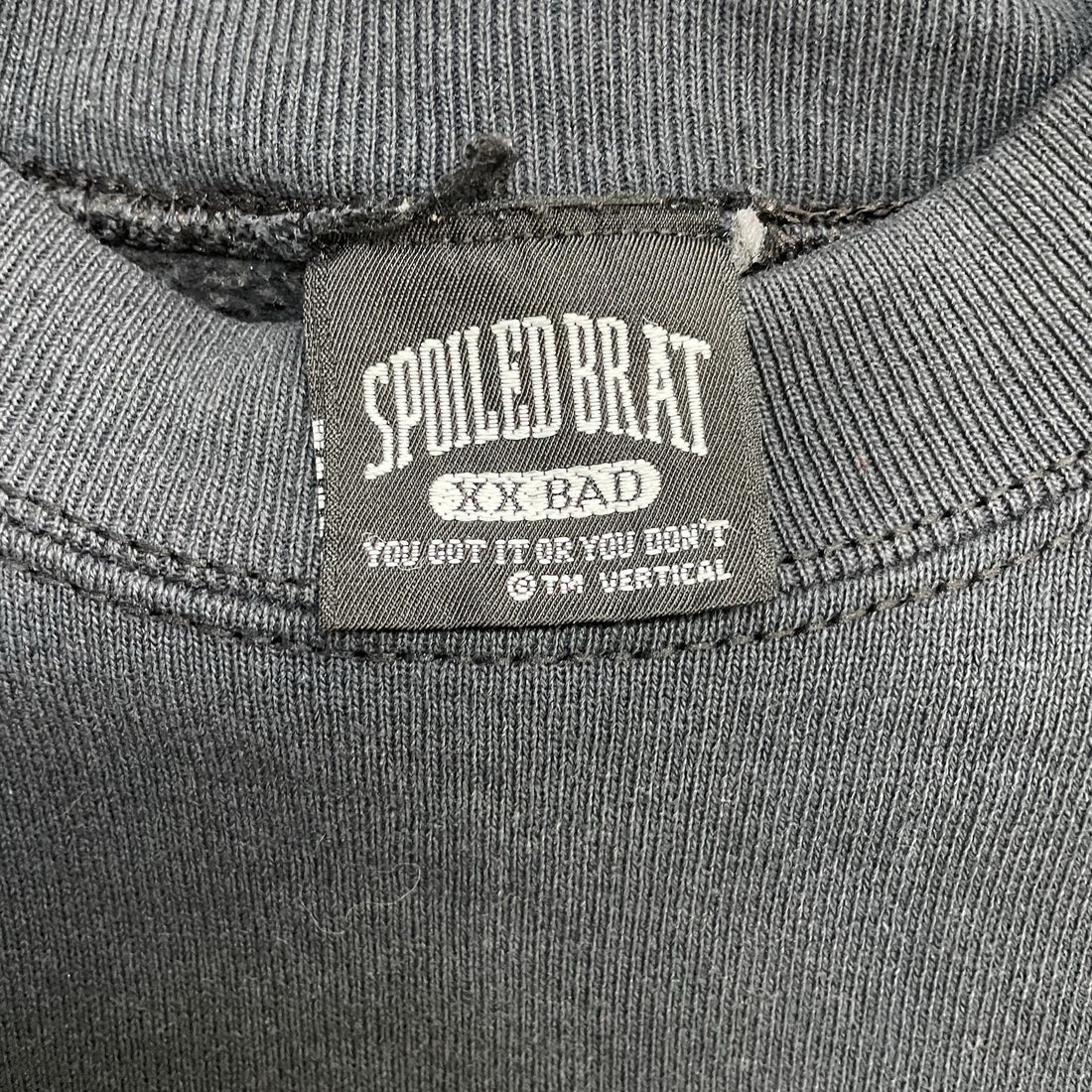 Vintage Spoiled Brat Crewneck Sweatshirt Size Large