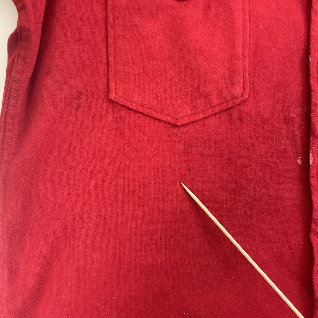 Vintage Pendleton Wool Button Up Shirt Size 17 1/2 Red