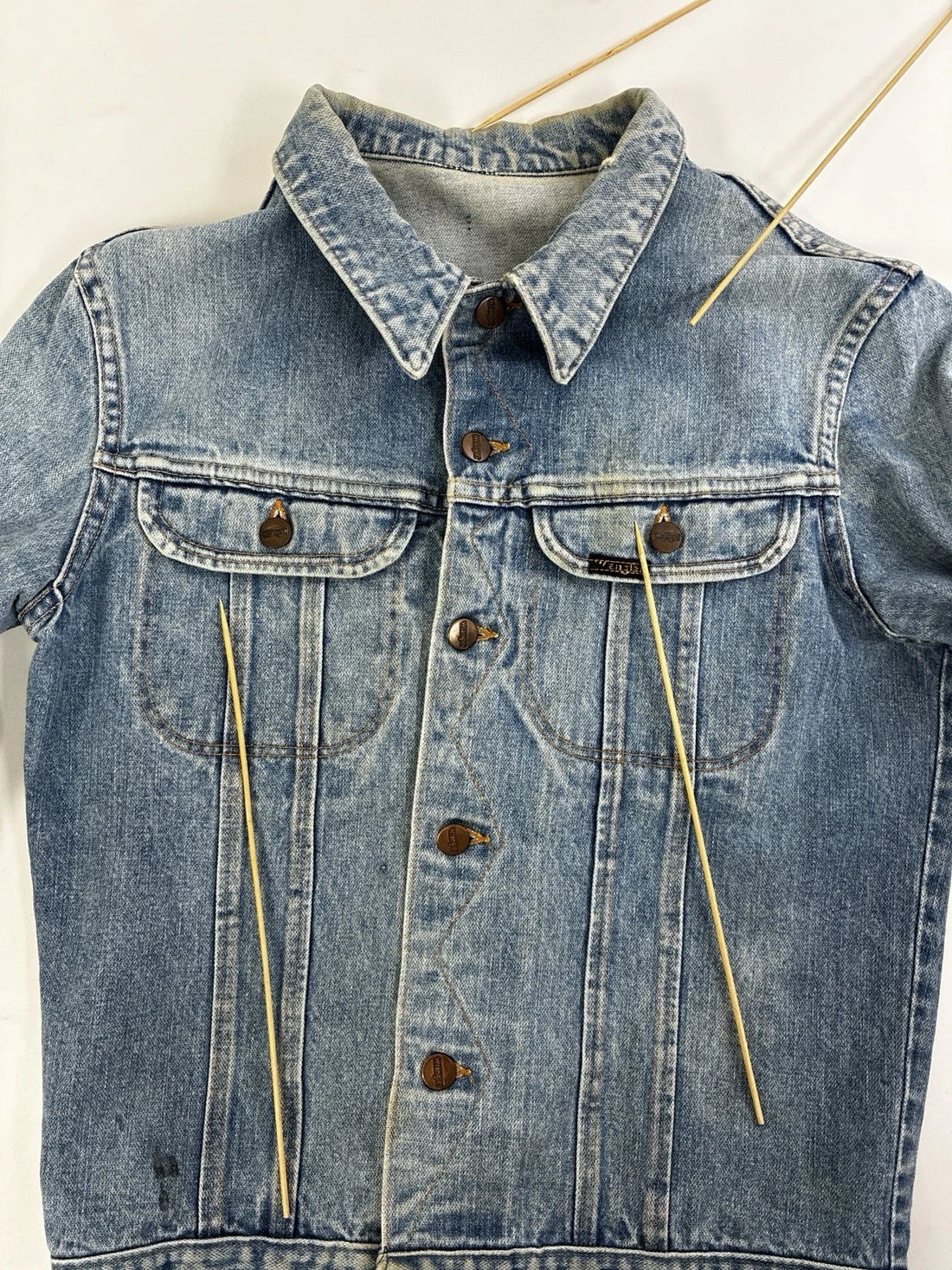 Vintage Wrangler Denim Jacket Size Medium