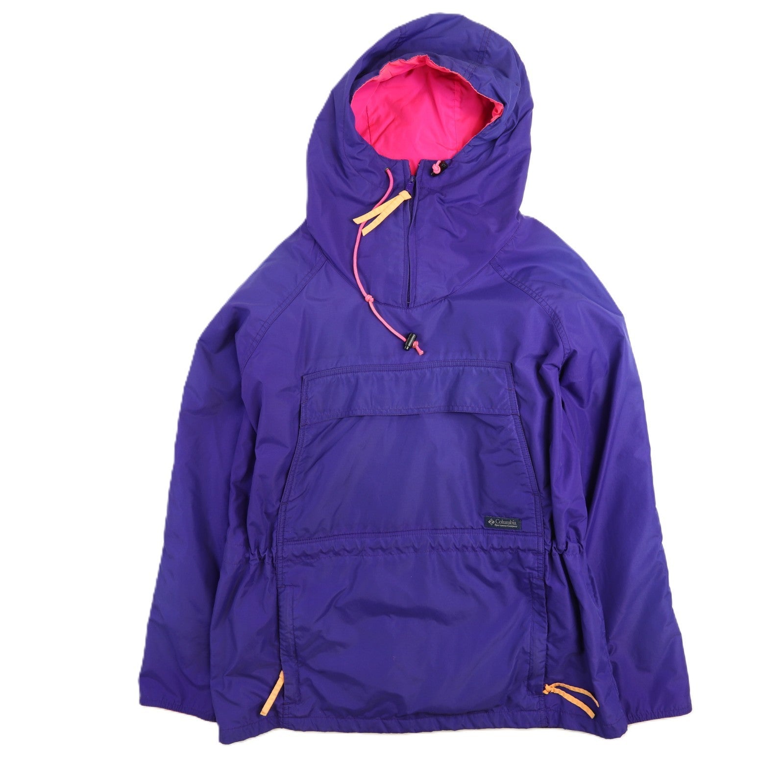 Vintage レア Columbia Anorak Ski Jacket Vintage Columbia Anorak Pullover Windbreaker Light Jacket