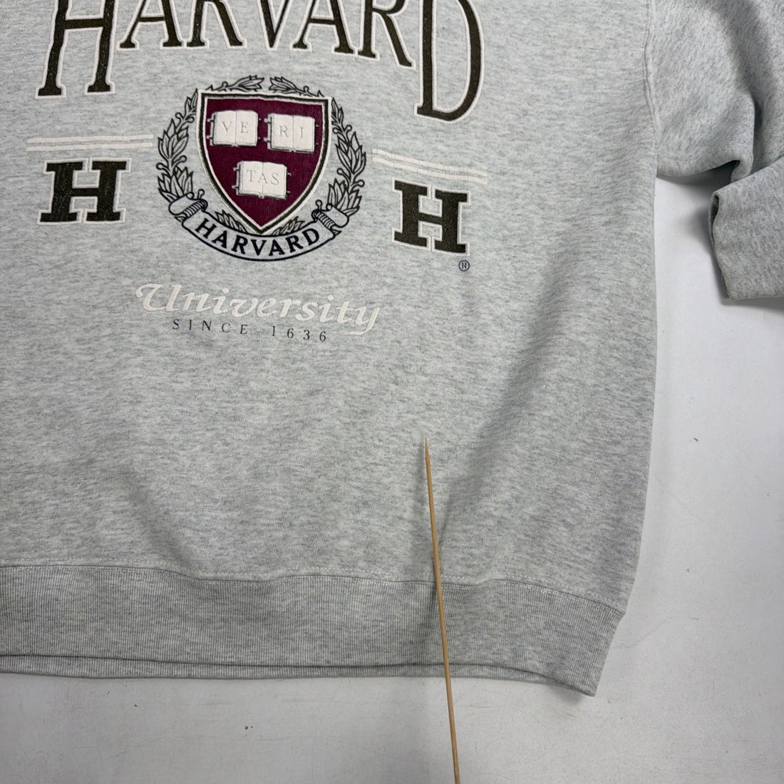 Vintage Harvard University Crimson Crest Crewneck Sweatshirt Size XL NCAA