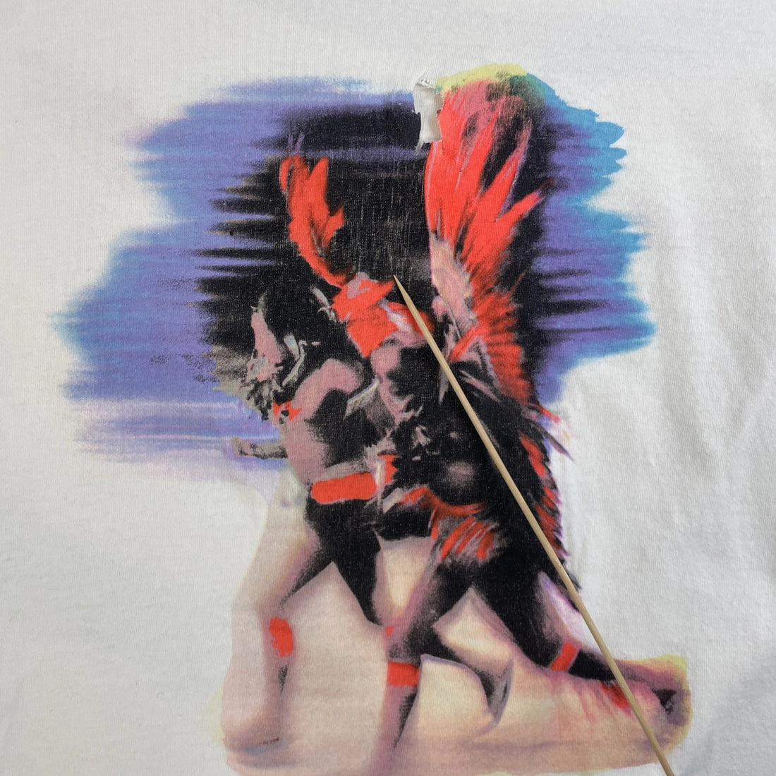 Vintage Paul Simon The Rhythm Of The Saints T-Shirt Size Medium 1991 90s