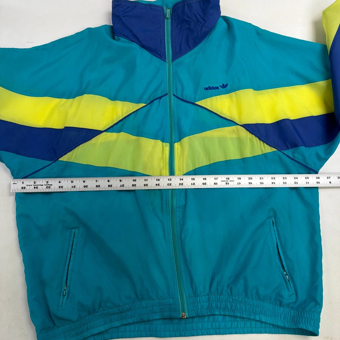 Vintage Adidas Windbreaker Light Jacket Size XL