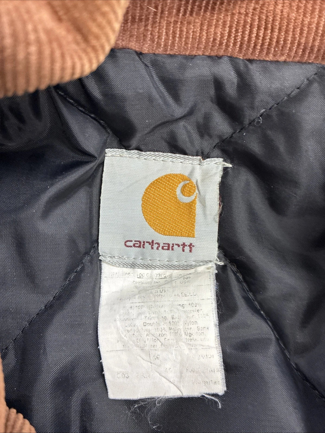 Carhartt Canvas Arctic Work Jacket Size Large