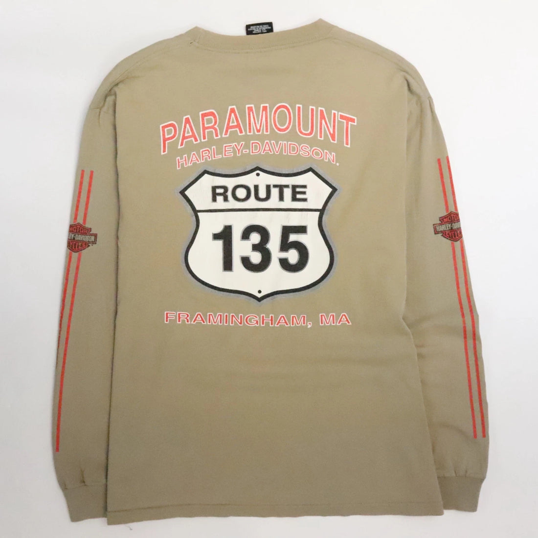 Harley Davidson Paramount Long Sleeve T-Shirt Size Large Y2K