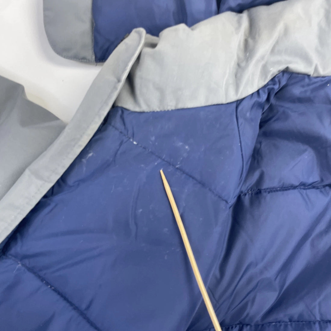 Vintage Eddie Bauer Parka Coat Jacket Size Large Tall Gray Insulated