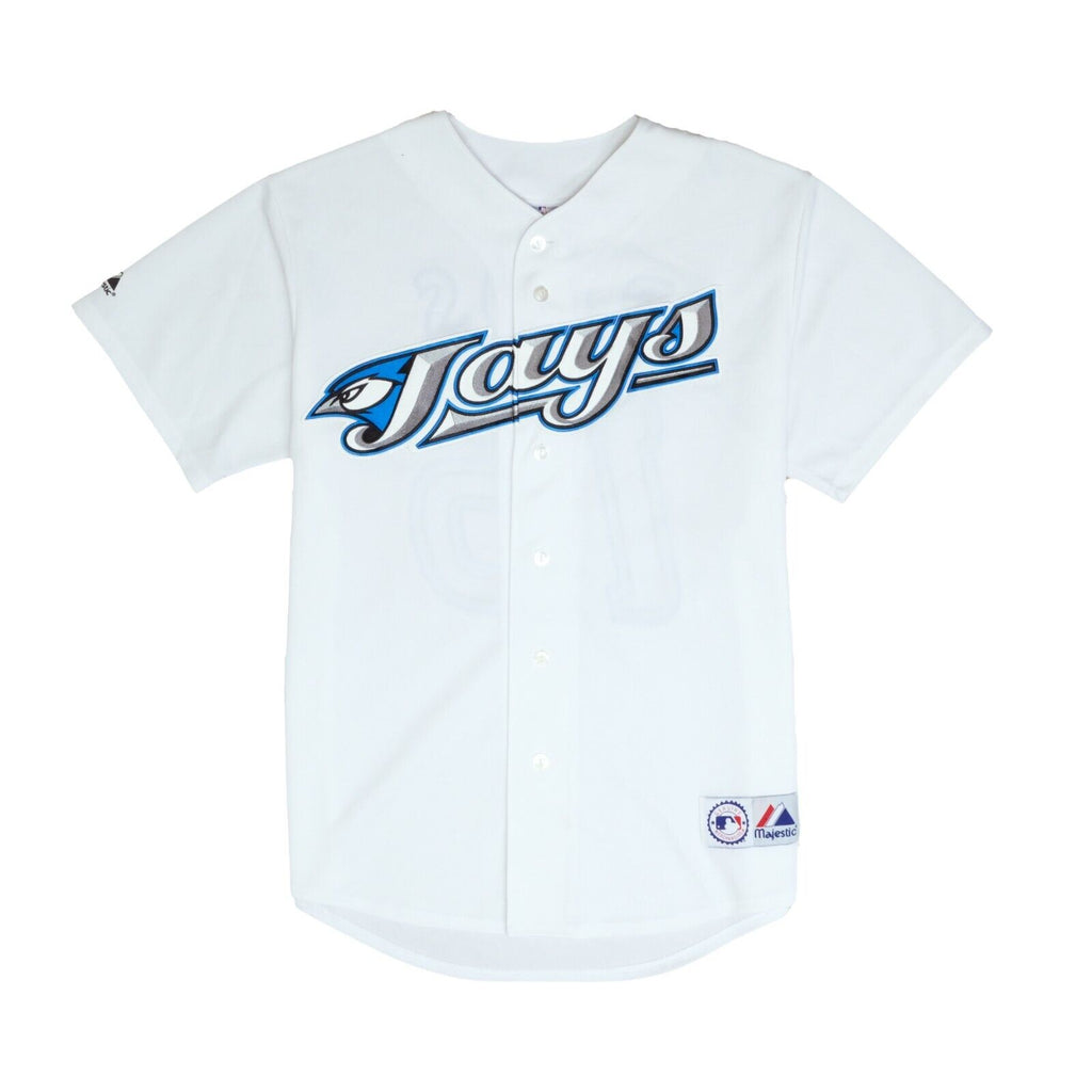 Best Authentic Majestic Blue Jays Jersey - Xl for sale in Richmond